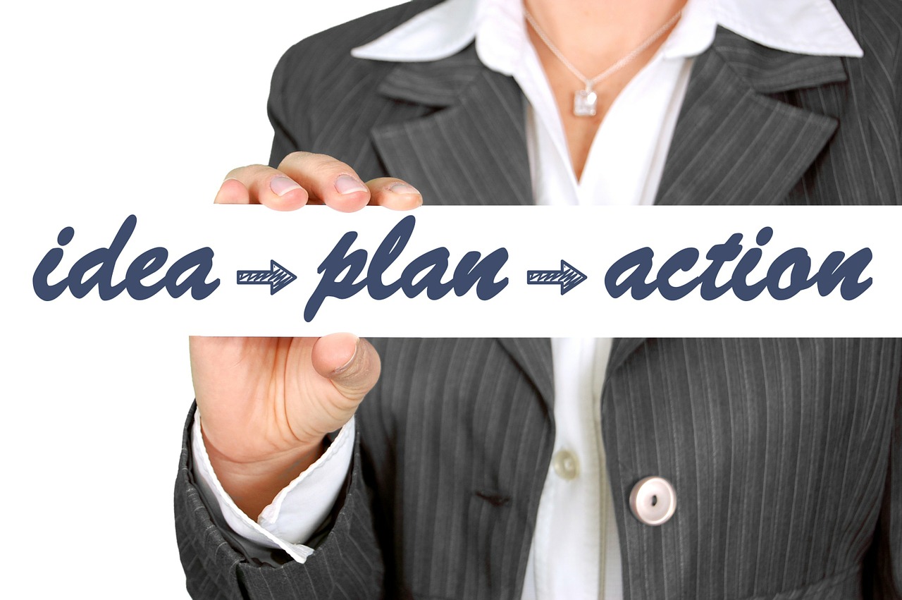 idea - plan - action